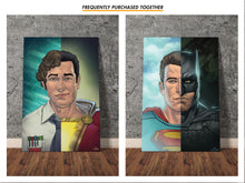 Load image into Gallery viewer, SPLIT/SCREEN SERIES: SUPER BATS - Ben Affleck - Art Print
