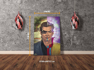 SPLIT/SCREEN SERIES: PARKMASTER! - Jeff Goldblum - Art Print