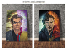 Load image into Gallery viewer, SPLIT/SCREEN SERIES: PARKMASTER! - Jeff Goldblum - Art Print
