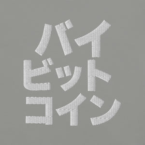 バイ ビット コイン "Bai Bitto Koin" Embroidered Unisex garment-dyed heavyweight t-shirt