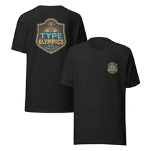Load image into Gallery viewer, Type Olympics - Ring Spun Cotton Unisex t-shirt
