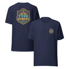 Load image into Gallery viewer, Type Olympics - Ring Spun Cotton Unisex t-shirt
