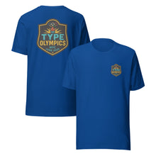 Load image into Gallery viewer, Type Olympics - Ring Spun Cotton Unisex t-shirt
