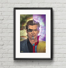 Load image into Gallery viewer, SPLIT/SCREEN SERIES: PARKMASTER! - Jeff Goldblum - Art Print
