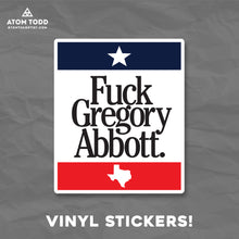 Load image into Gallery viewer, F Gregory Abbott - VINYL STICKER
