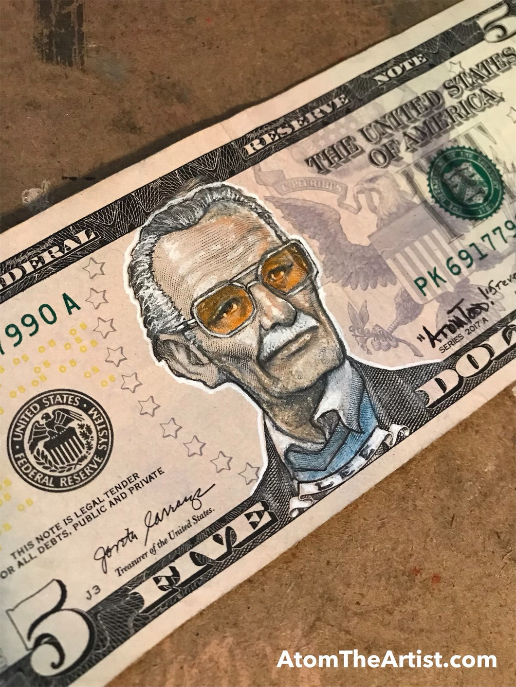 Stan 5 Dollar Bill